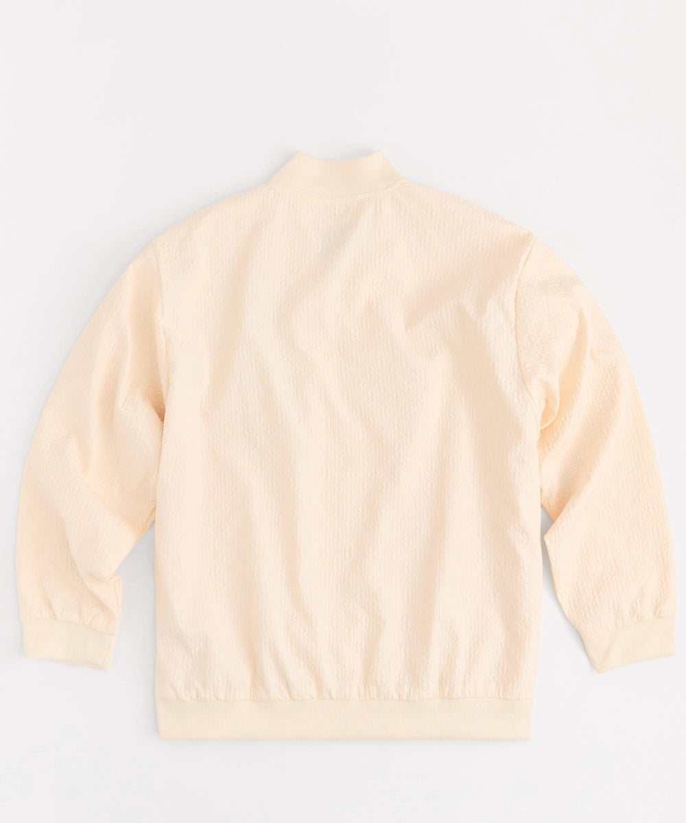  Reason Clothing Coaches Chenille Patched Jacket - Cream - CREAM - Bonton