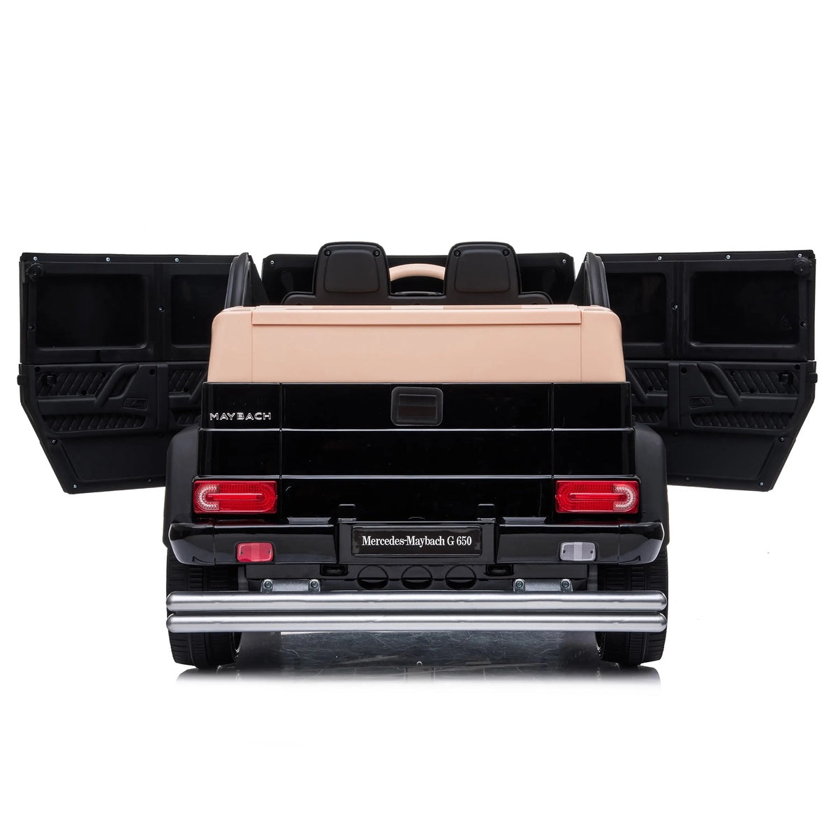  Freddo 12V Mercedes Maybach G650 1 Seater - Black - Bonton
