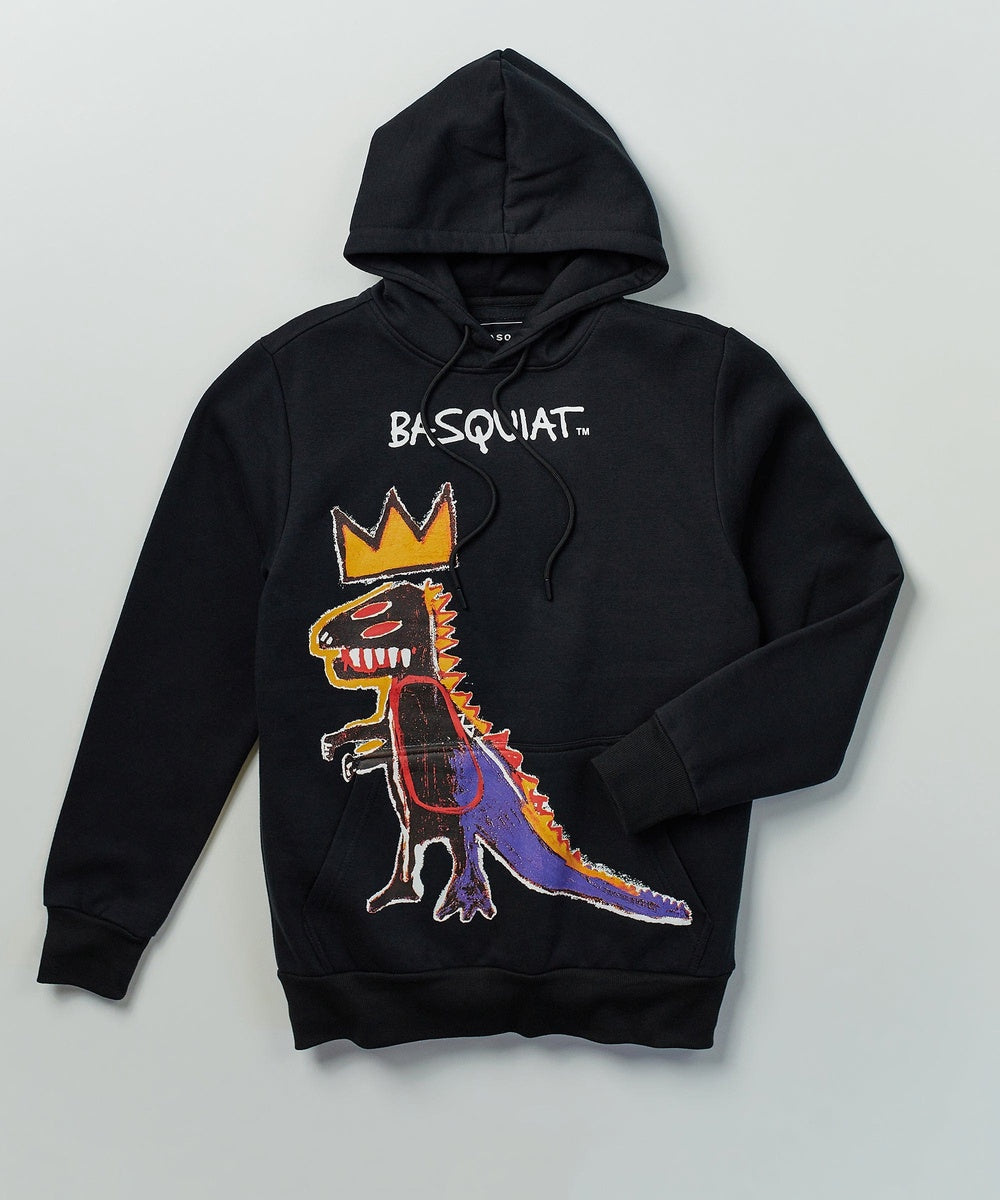  Reason Clothing Basquiat Pez Hoodie - Black - BLACK - Bonton