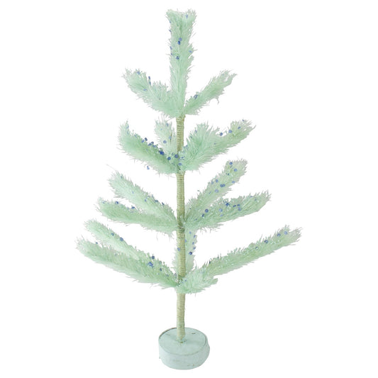 Sequin and Pastel Pine Artificial Easter Tree - 2' - Green - Unlit