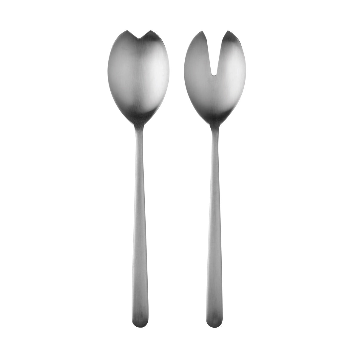  Mepra Linea Salad Serving Set - Ice Silver - Bonton