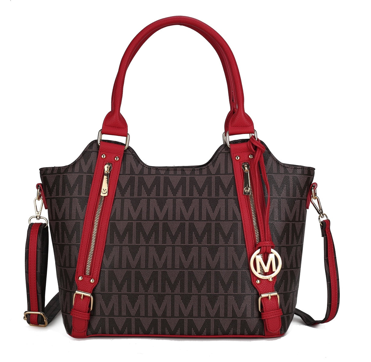  MKF Collection Thania Signature Tote Bag - Beige - Bonton