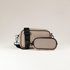 Icon Tote + Camera Bag + Pouch - Tan