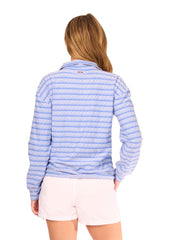 Blue Half Zip Pullover