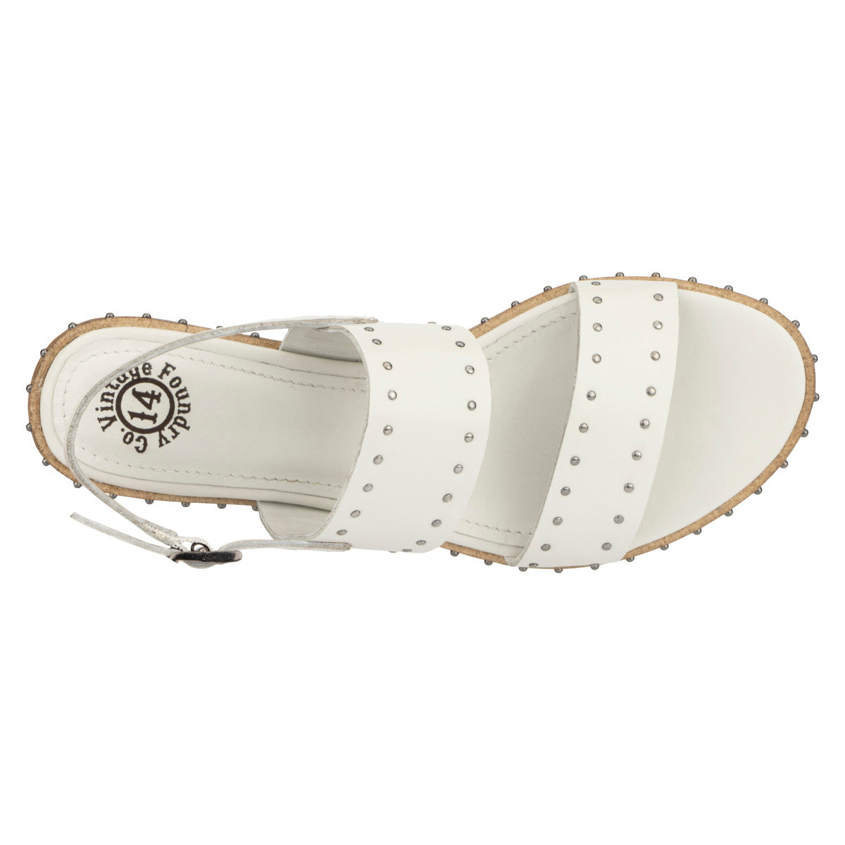  Vintage Foundry Co. Women's Linda Flats - White - Bonton