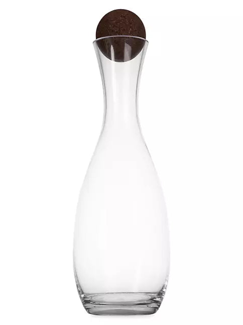 Sagaform By Widgeteer Nature Wine/Water Carafe with Cork Stopper Clear/Brown