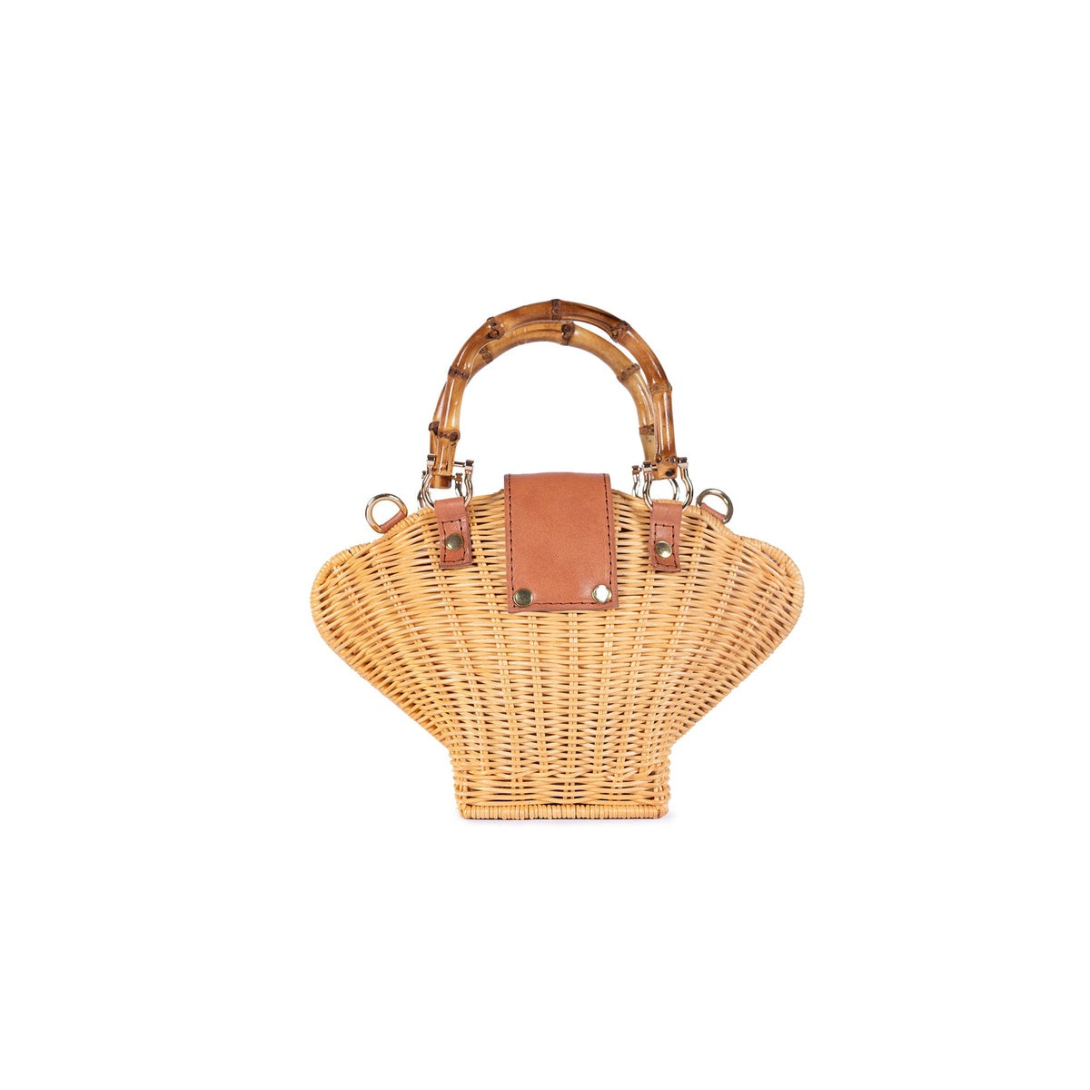  Jelavu Jelavu Maree Bamboo Women Crossbody Bag - Tan / One Size - Default Title - Bonton