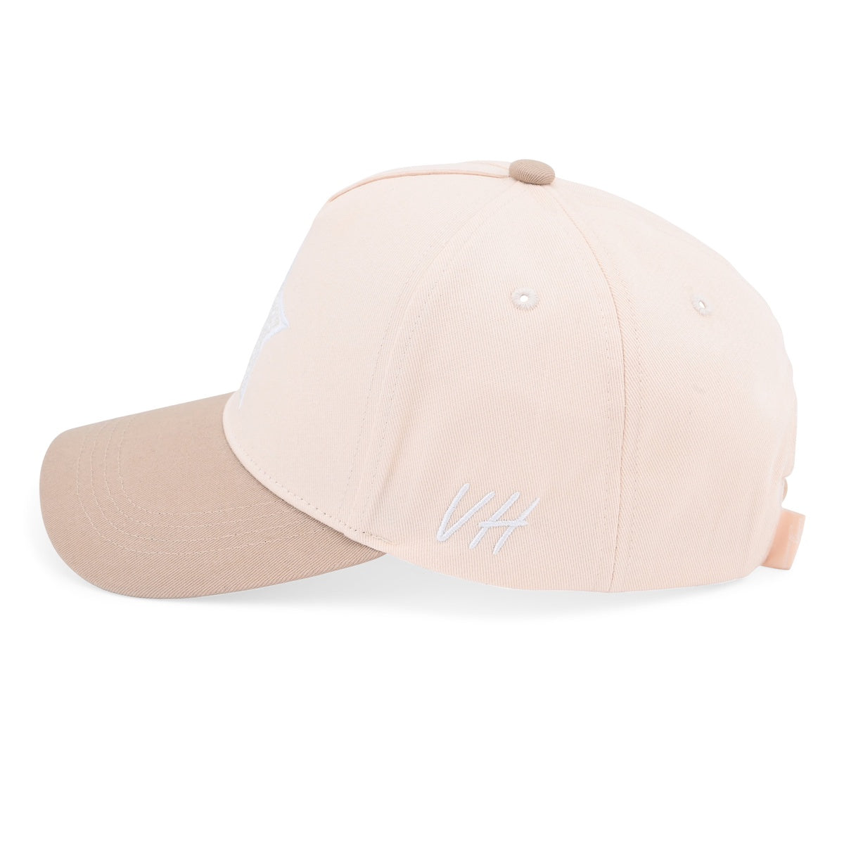  Vintage Havana Vintage Havana Trucker Hat for Women – Khaki & Tan Adjustable Cap – Pearl Star - Default Title - Bonton