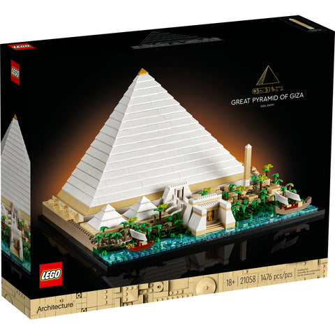 LEGO® Architecture Great Pyramid of Giza 21058 Building Kit 1,476 Pieces