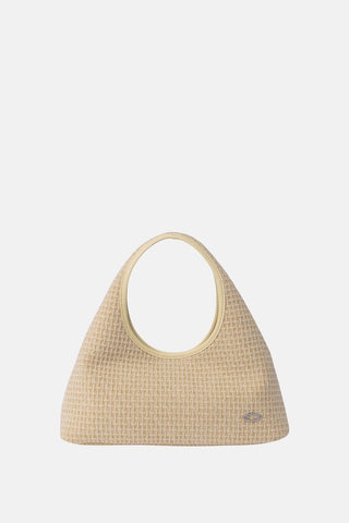 Waffle Canvas Women's Tote Bag - Cantaloupe / One Size