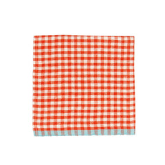 Two-Tone Gingham Napkins, Set of 4