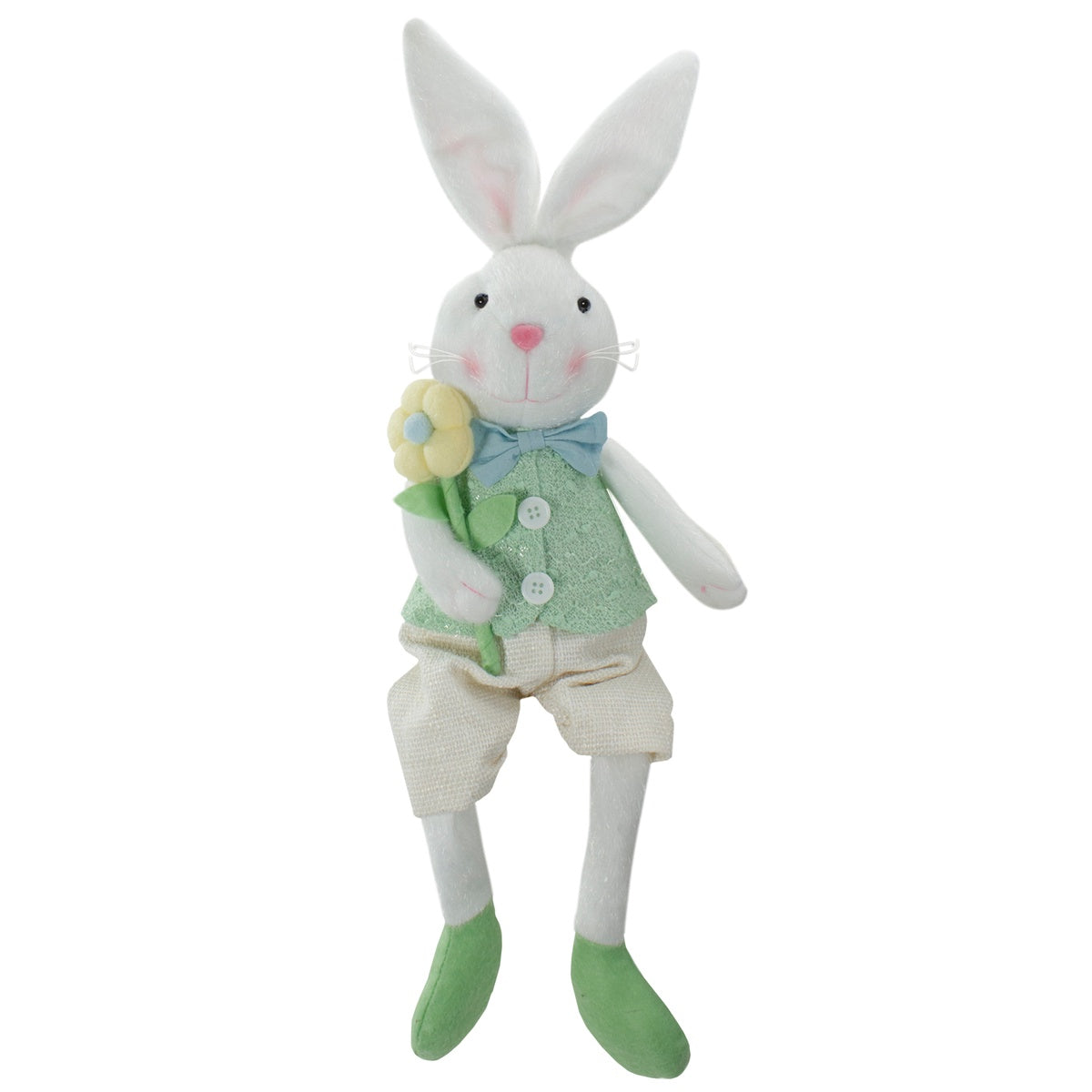  Northlight Boy Bunny Rabbit Easter and Spring Figure - 24