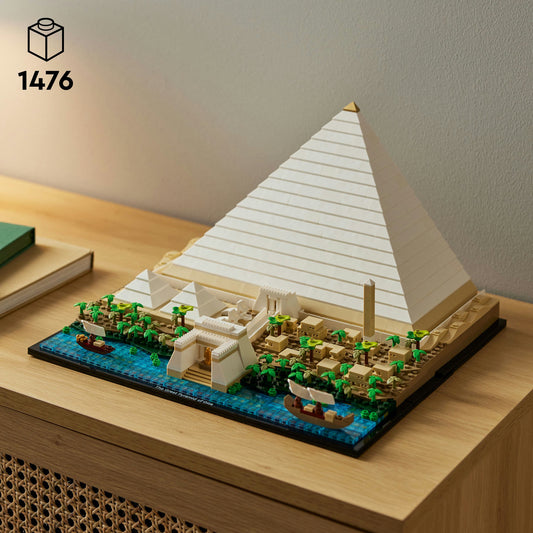 LEGO® Architecture Great Pyramid of Giza 21058 Building Kit 1,476 Pieces