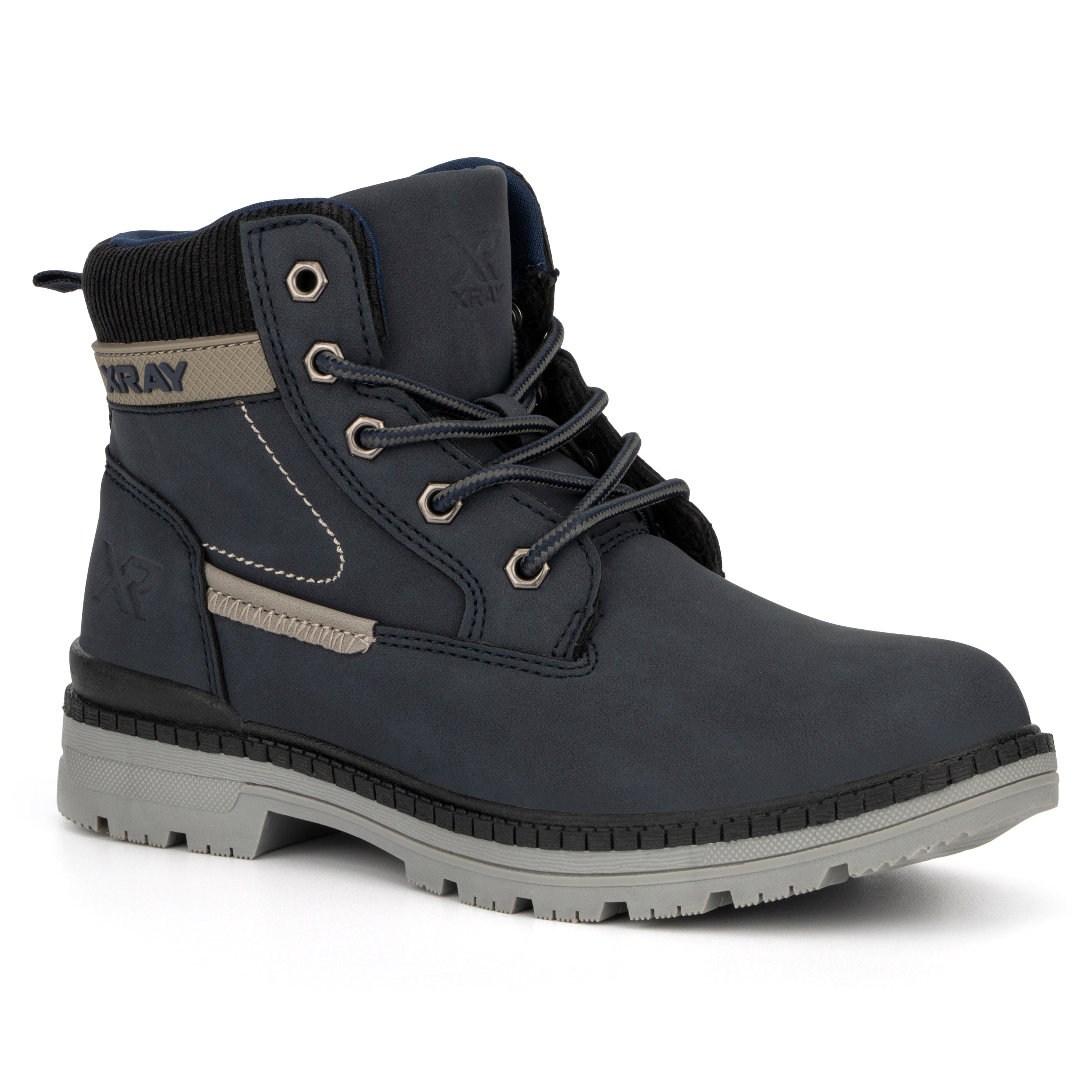  Xray Footwear Boys Youth Archie Boot - Navy - Bonton