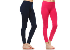 Pack of 2 Solid Leggings