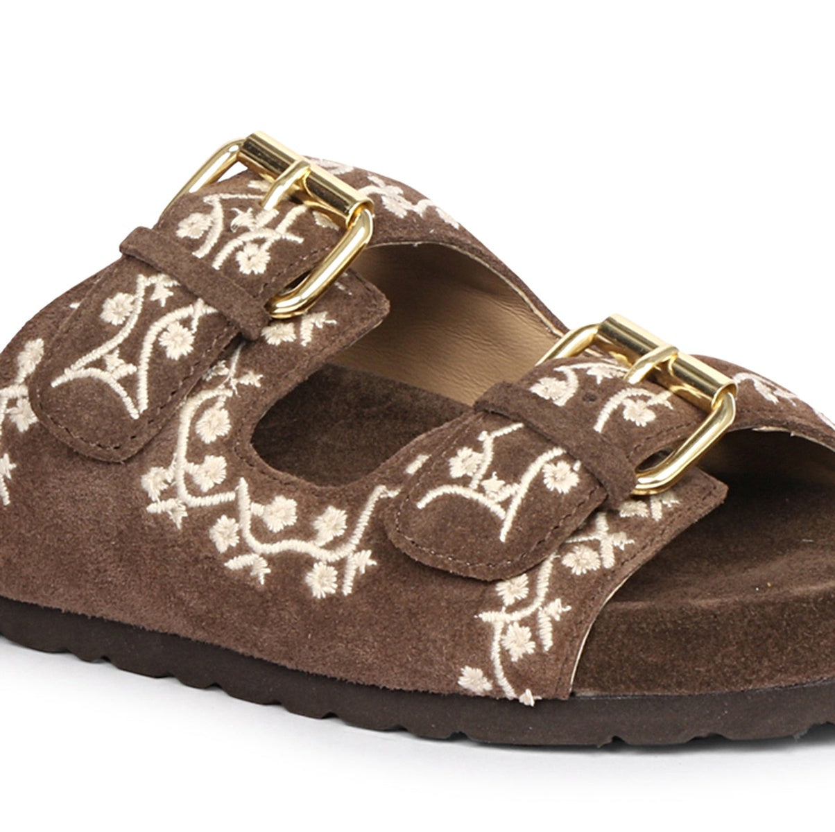  Saint G Angela - Flat Sandals - Chocolate - Bonton