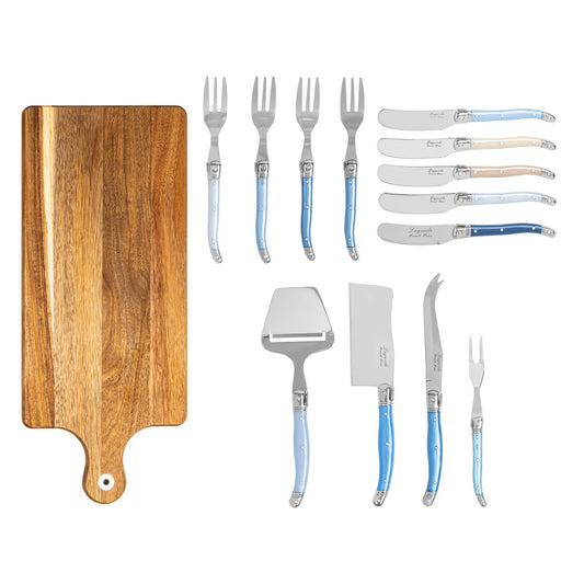 Laguiole Charcuterie Set With Wood Serving Board