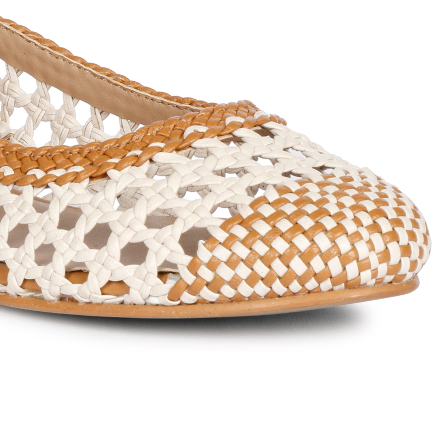  Saint G Via - Ballerina - Tan Ivory - Bonton