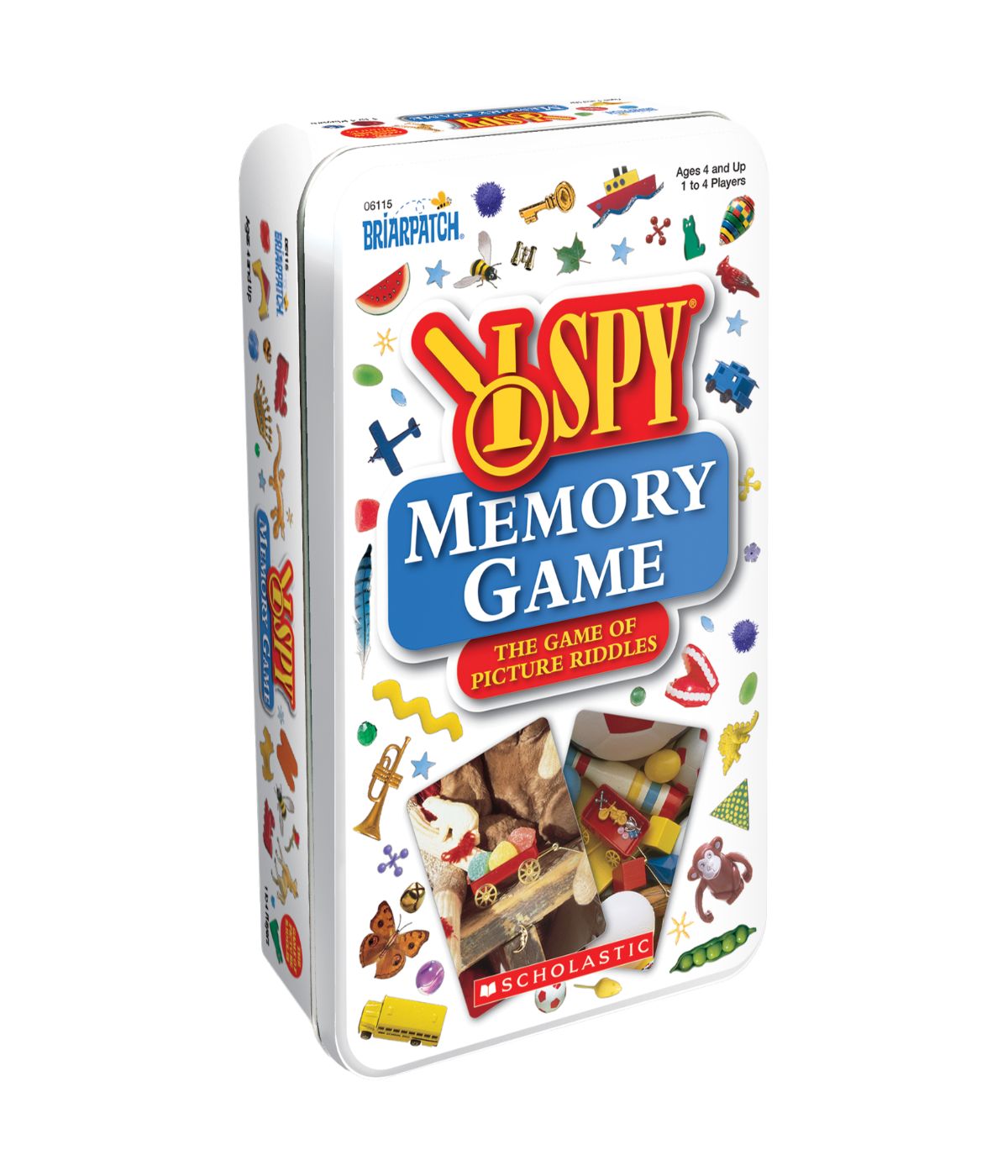  I Spy Memory Game Tin Multi - Multi - Bonton