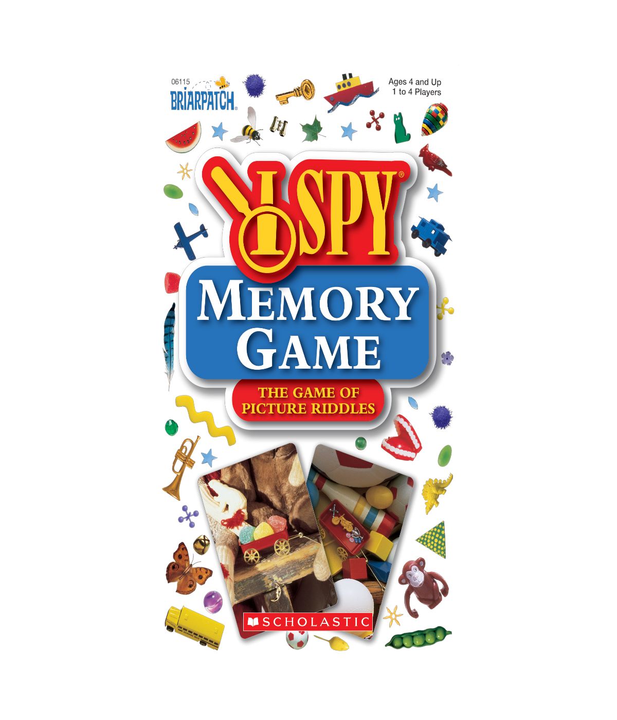  I Spy Memory Game Tin Multi - Multi - Bonton