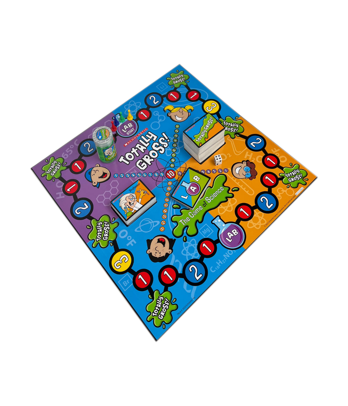  Scholastic - Totally Gross! The Game of Science Multi - Multi - Bonton