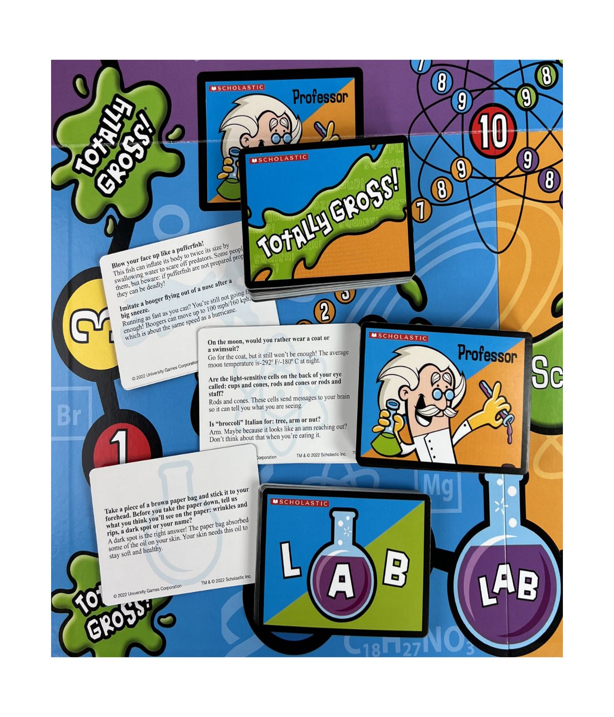  Scholastic - Totally Gross! The Game of Science Multi - Multi - Bonton