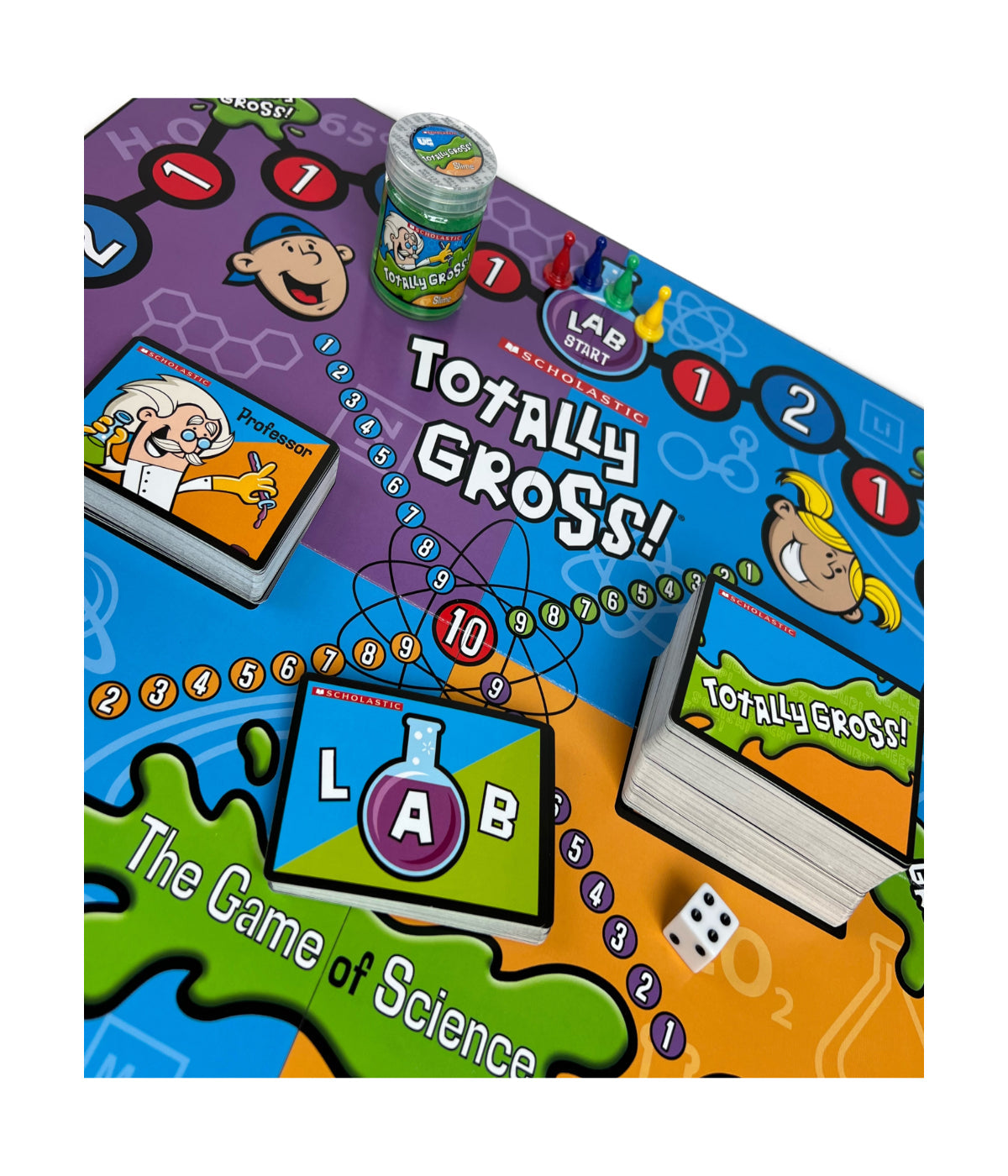  Scholastic - Totally Gross! The Game of Science Multi - Multi - Bonton