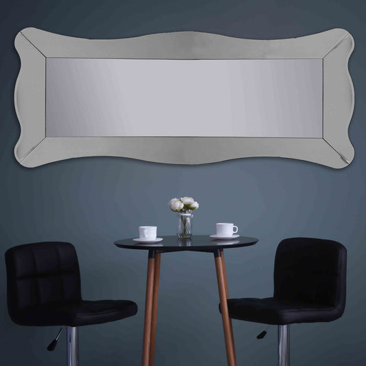 Wavelength Beveled Accent Mirror