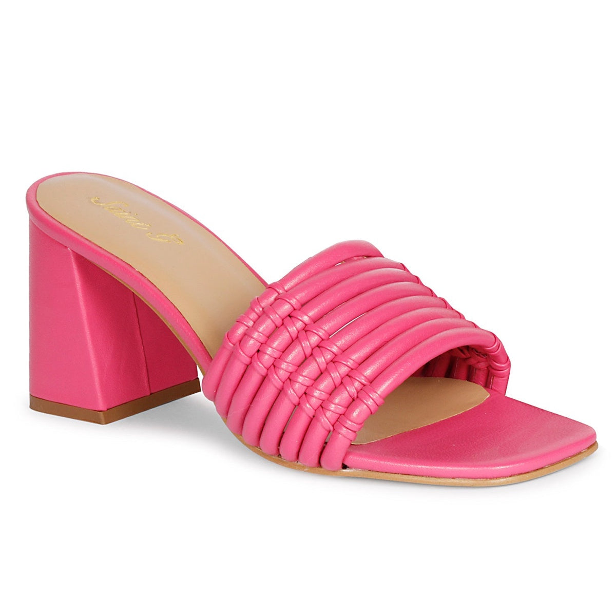  Saint G Saint G Bethany - Heel Sandals - Hot Pink - Bonton