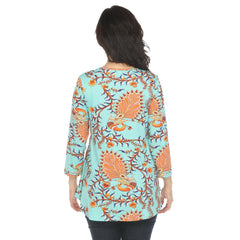 Women's Vibrant Boho Swing Top