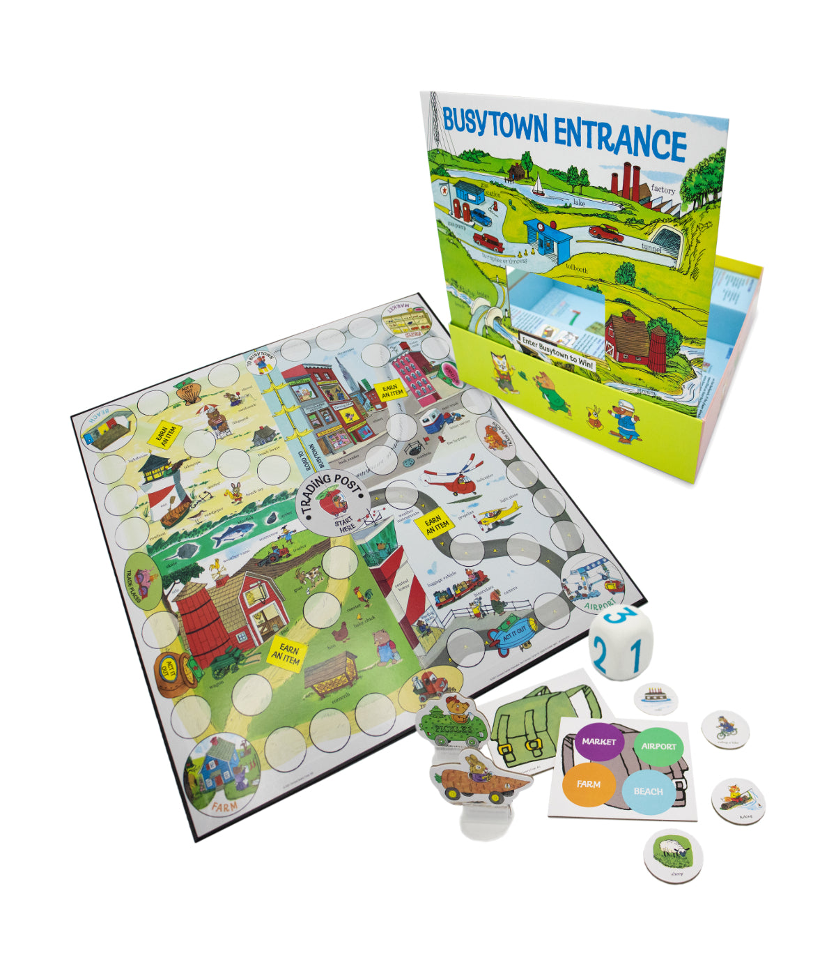  Richard Scarry's Busy Day Game Multi - Multi - Bonton