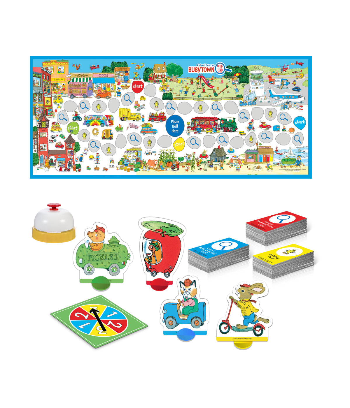  Richard Scarry's Busytown - Seek and Find Game Multi - Multi - Bonton