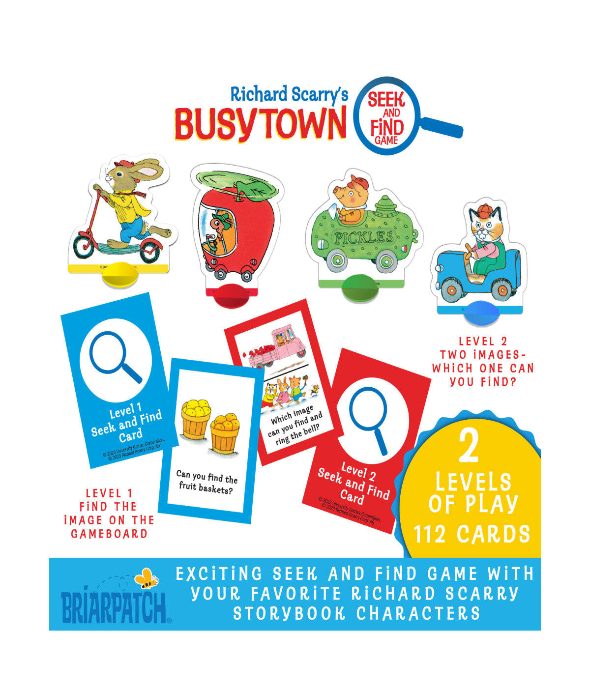  Richard Scarry's Busytown - Seek and Find Game Multi - Multi - Bonton