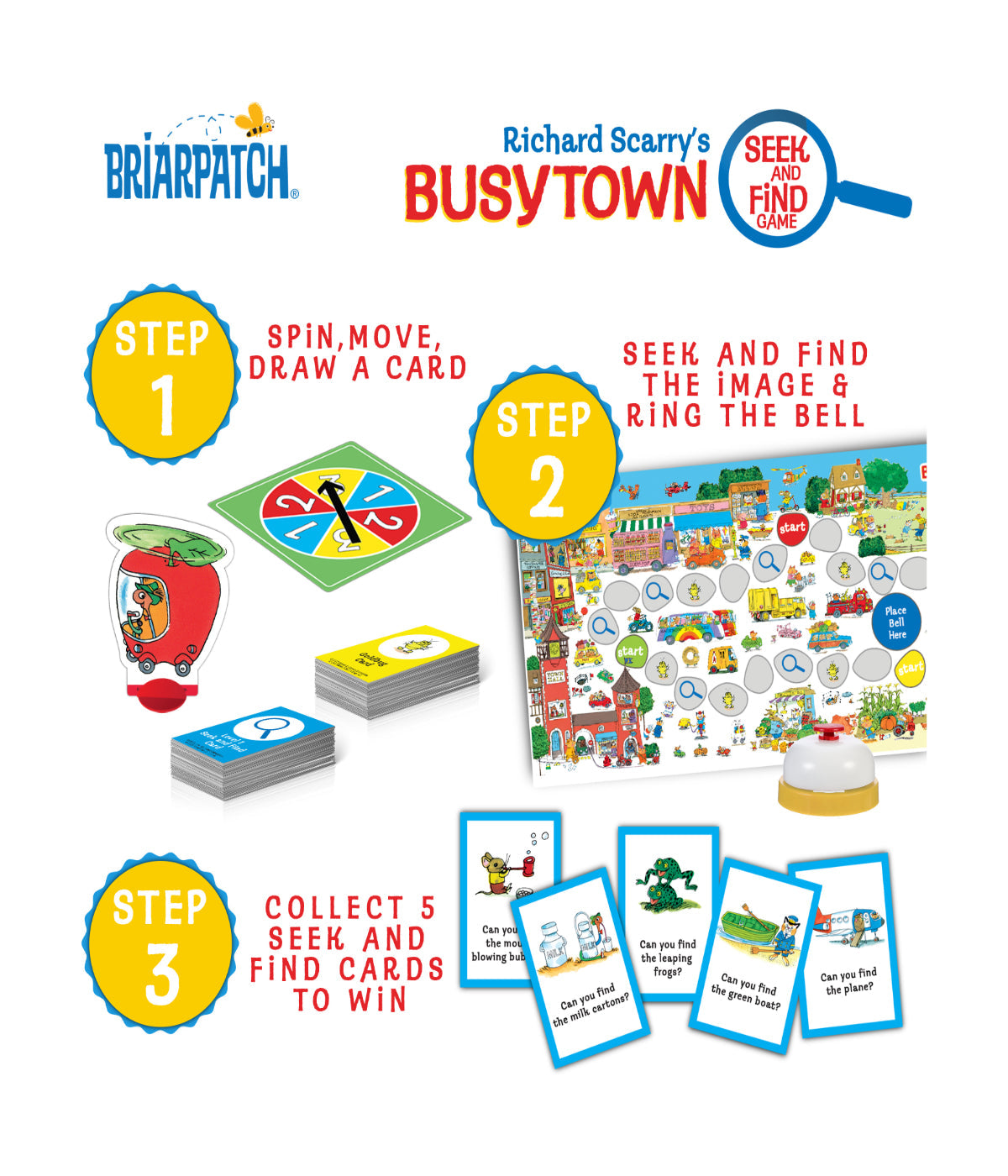  Richard Scarry's Busytown - Seek and Find Game Multi - Multi - Bonton