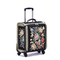 Flower Shop Hand Beaded Suitcase