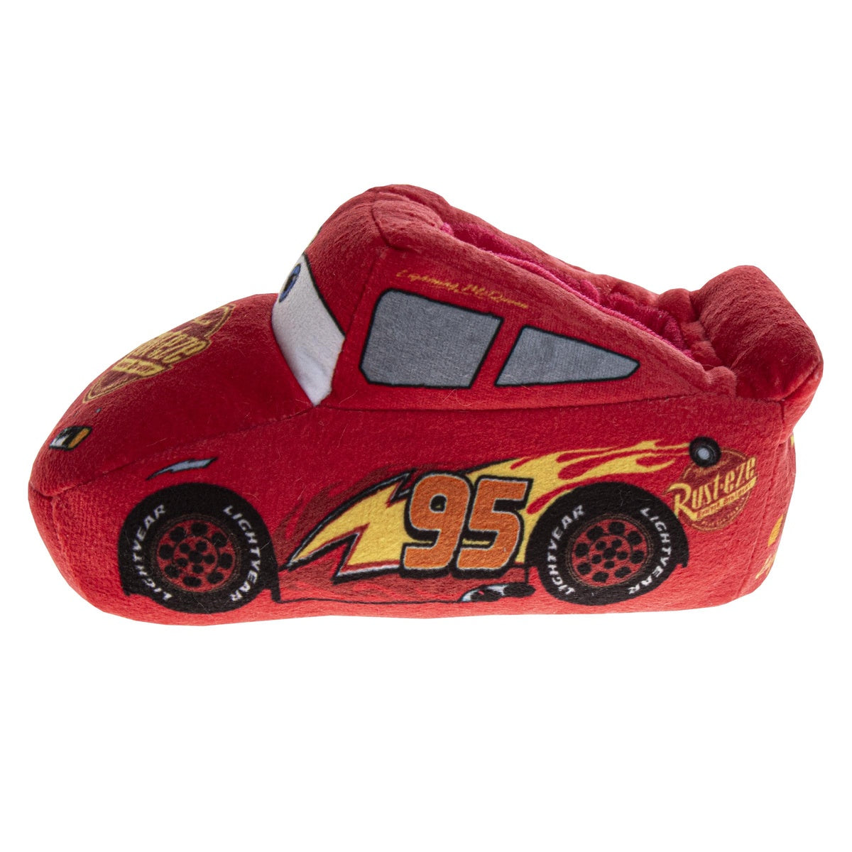  Josmo Disney Pixar Cars Lightning McQueen Speedster Boys/Girls Slippers (Toddlers) - 5-6 - Bonton