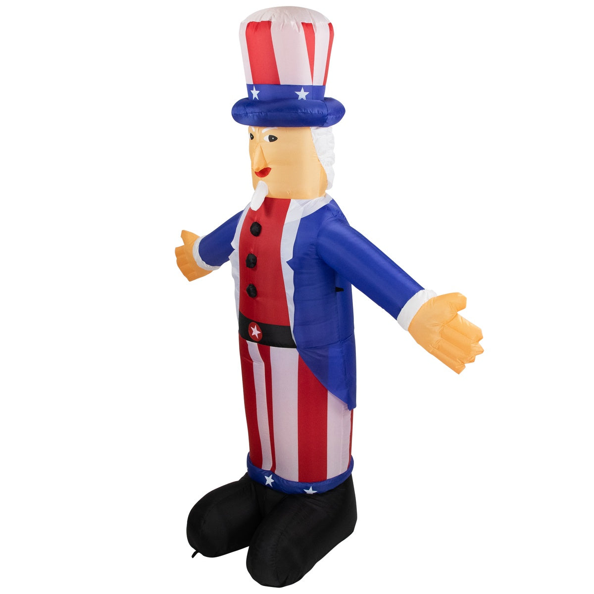  Northlight Lighted Inflatable Uncle Sam Patriotic Outdoor Decoration - 6' - Default Title - Bonton