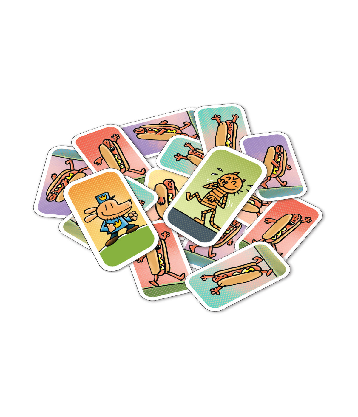  Dog Man - The Hot Dog Card Game Multi - Multi - Bonton