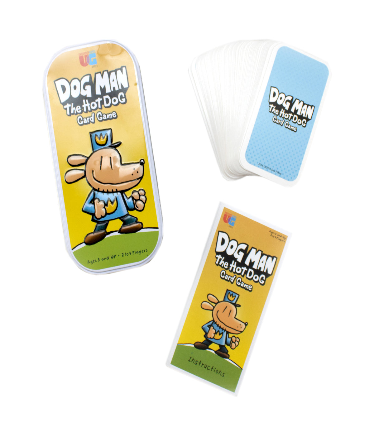  Dog Man - The Hot Dog Card Game Multi - Multi - Bonton