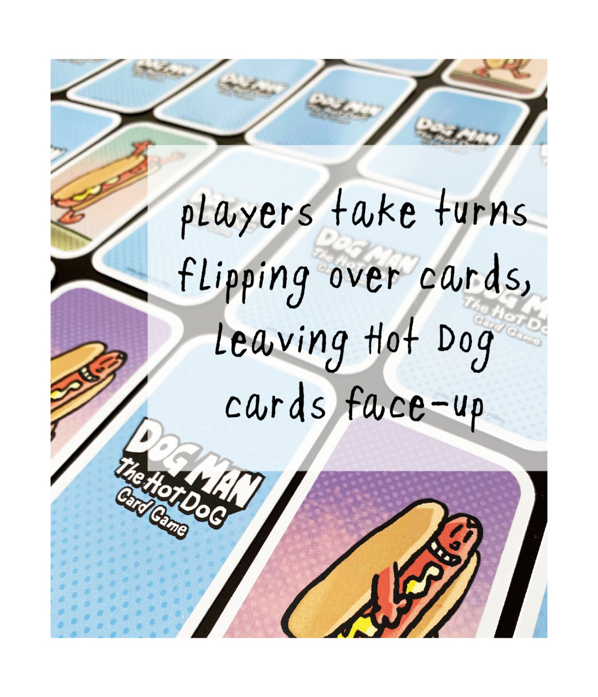  Dog Man - The Hot Dog Card Game Multi - Multi - Bonton