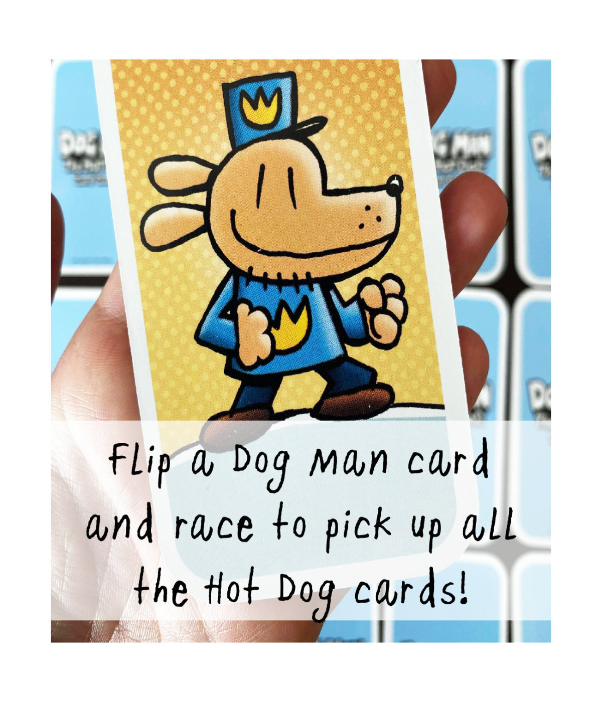  Dog Man - The Hot Dog Card Game Multi - Multi - Bonton