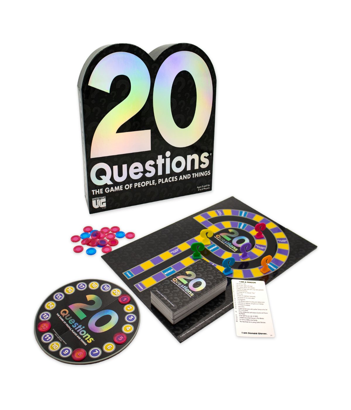  20 Questions - The Game of People, Places and Things Multi - Multi - Bonton