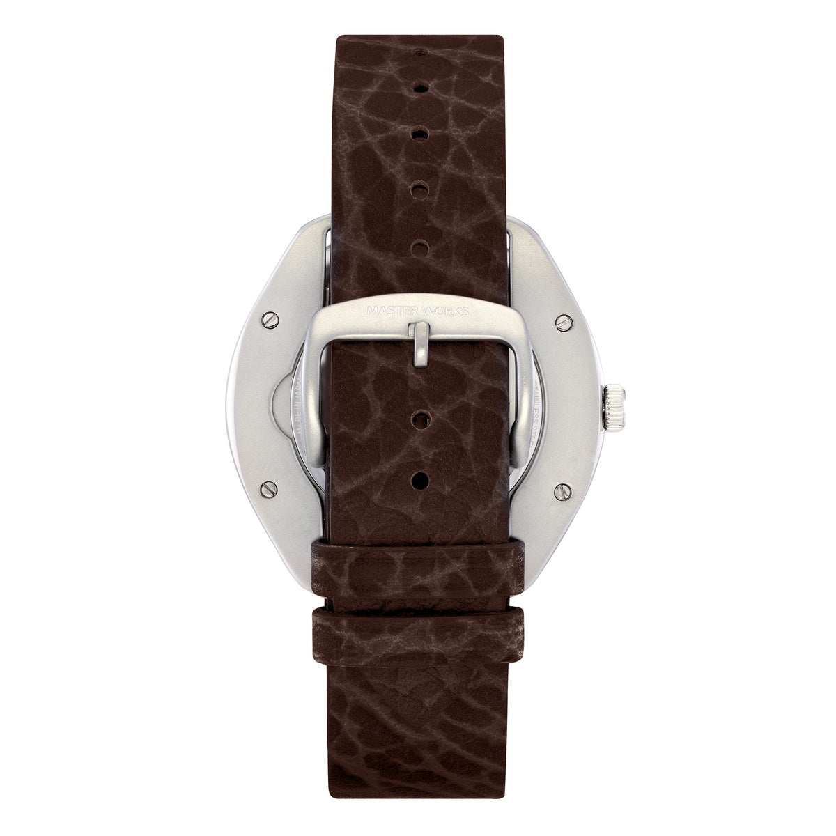  Master Works Master Works Mens Classic Leather Strap Watch - Default Title - Bonton