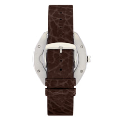 Master Works Mens Classic Leather Strap Watch