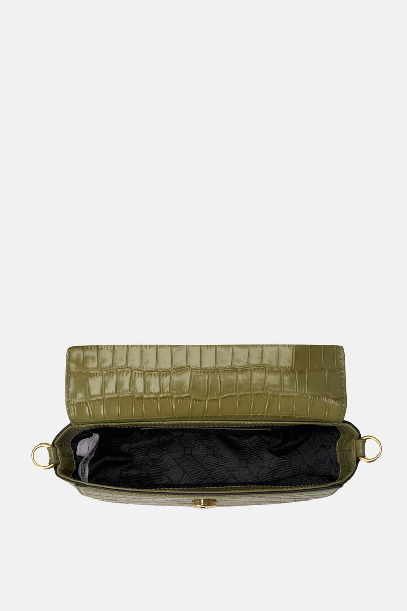  Oryany Lottie Croco Crossbody - Small Crossbody - Leaf Olive / One Size - Default Title - Bonton