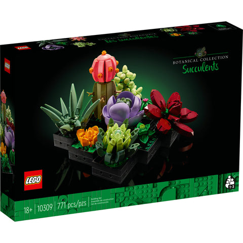 LEGO® Succulents 10309 Plant Decor Building Kit 771 Pieces