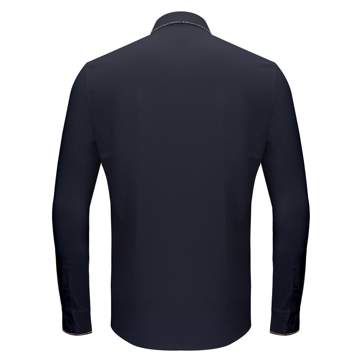  Barocco Modern Class Button Up Shirt NAVY - NAVY - Bonton