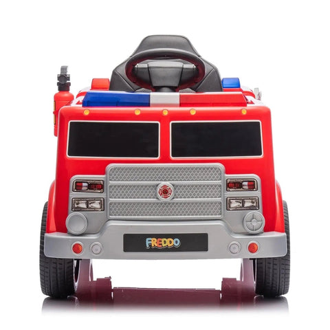 12V Freddo Fire Truck 1 Seater Ride On