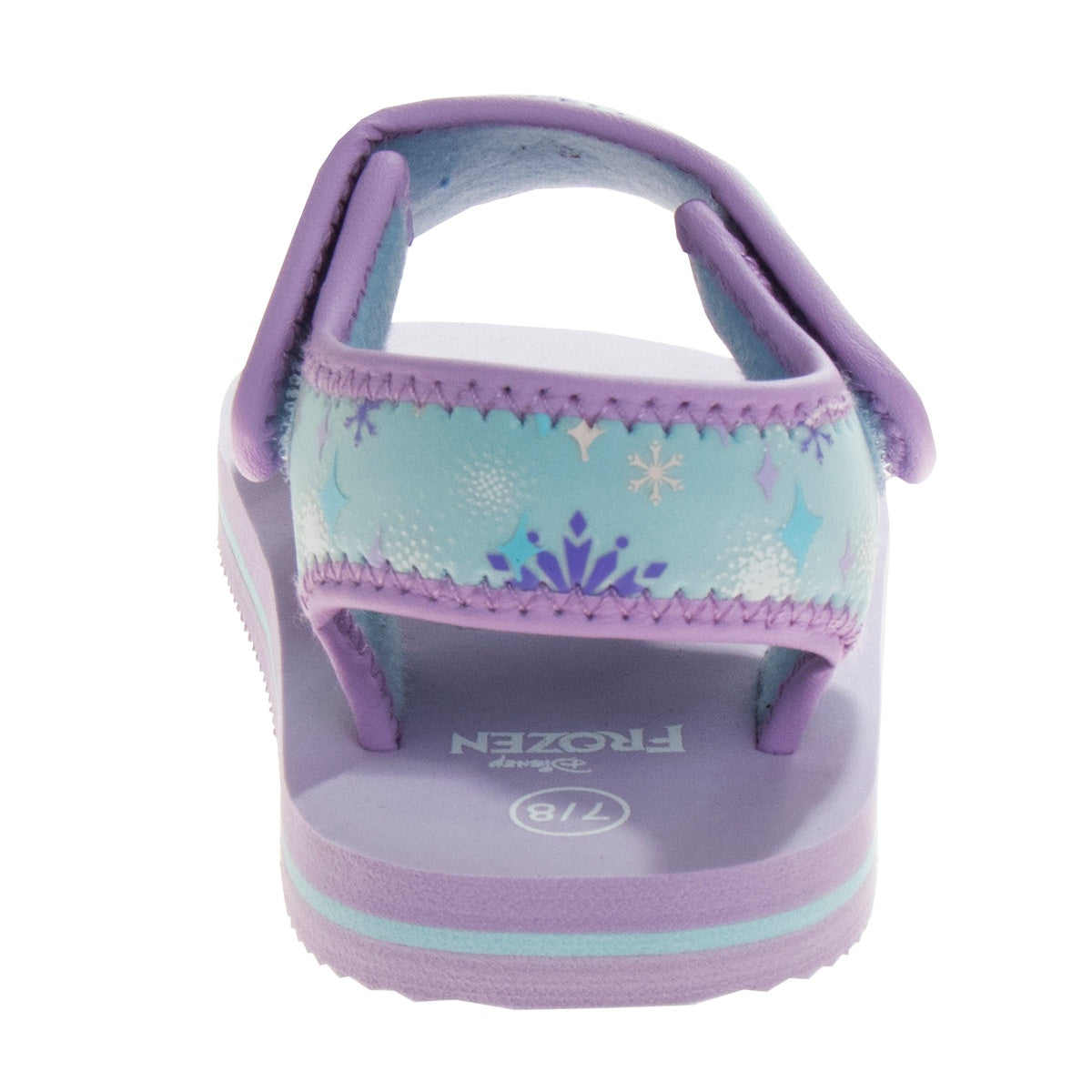  Josmo Disney Frozen Girls' Anna and Elsa Dual Sizes Hook and Loop Sandals (Toddlers) - 5-6 - Bonton