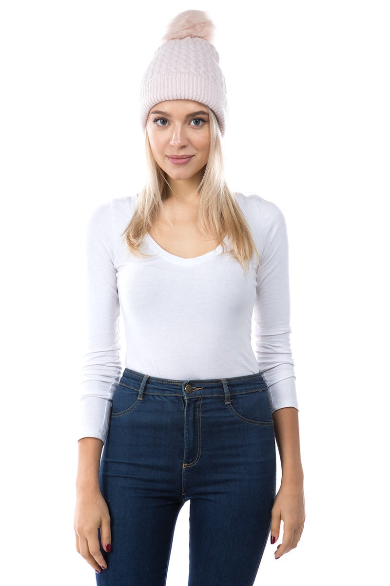  Marcus Adler The Madelyn Beanie - Light Blue - Bonton